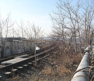 Izgled The High Line pred ureditvijo leta 2009